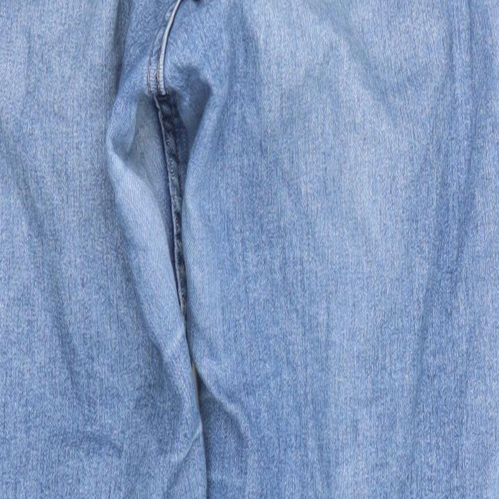 Womens UK Size 10 H&M Regular Fit Straight Blue Jeans