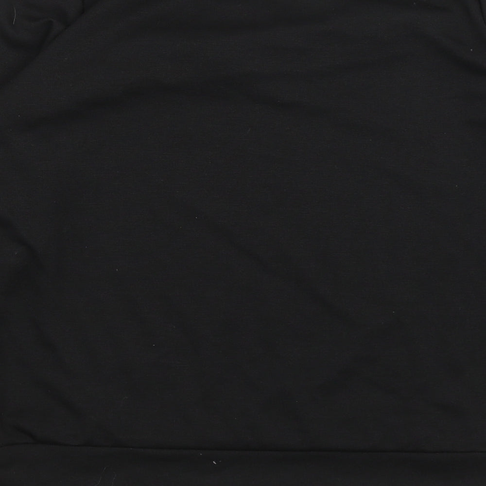 Miss Pap Womens Black Pullover Jumper Size S