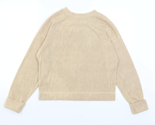 Primark Womens Brown Pullover Jumper Size S