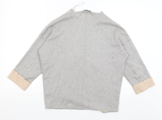 Autograph Womens Grey Shrug Jumper Size 14