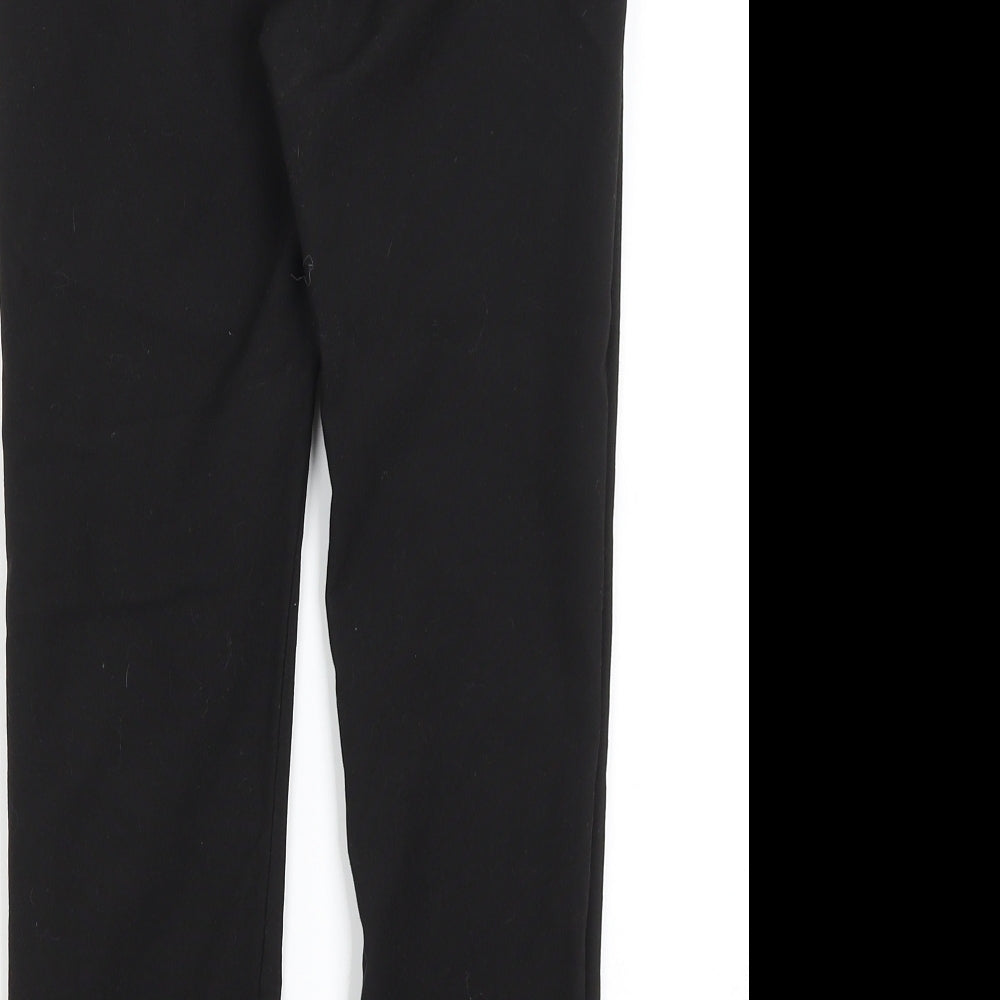 F&F Boys Black Dress Pants Trousers Size 9-10 Years