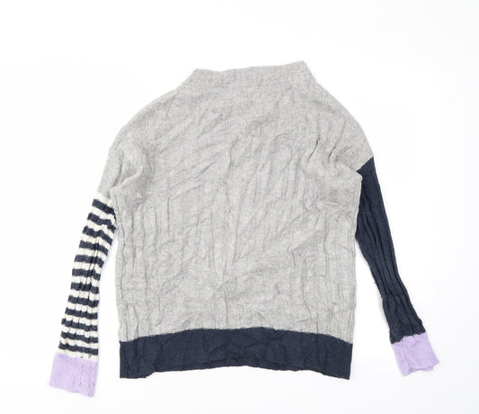 Womens UK Size S M&S Multicoloured Pullover Jumper