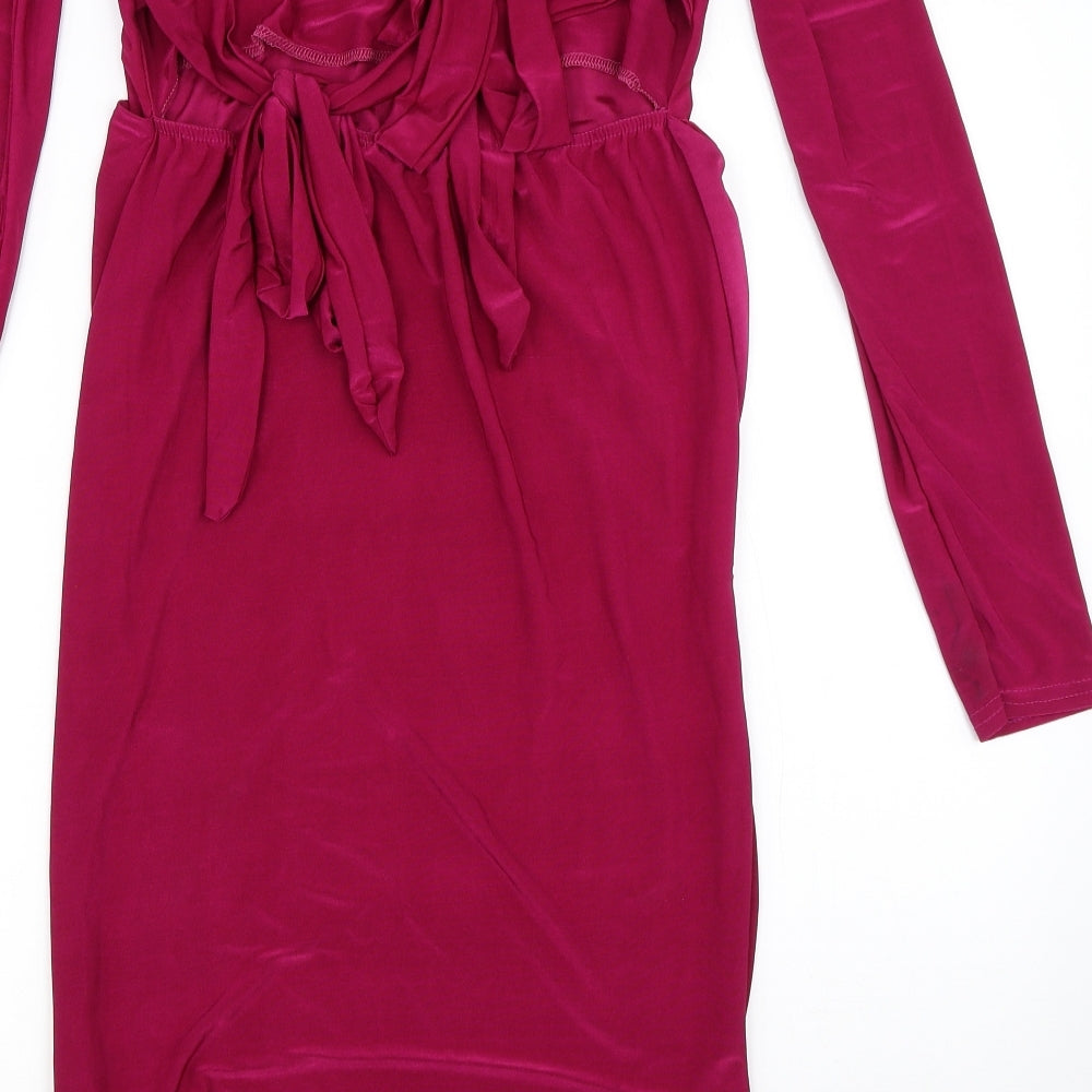 Missguided Womens Purple Bodycon Size 12