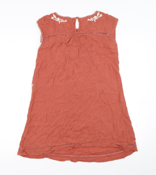 New Look Womens Orange Mini Size 6