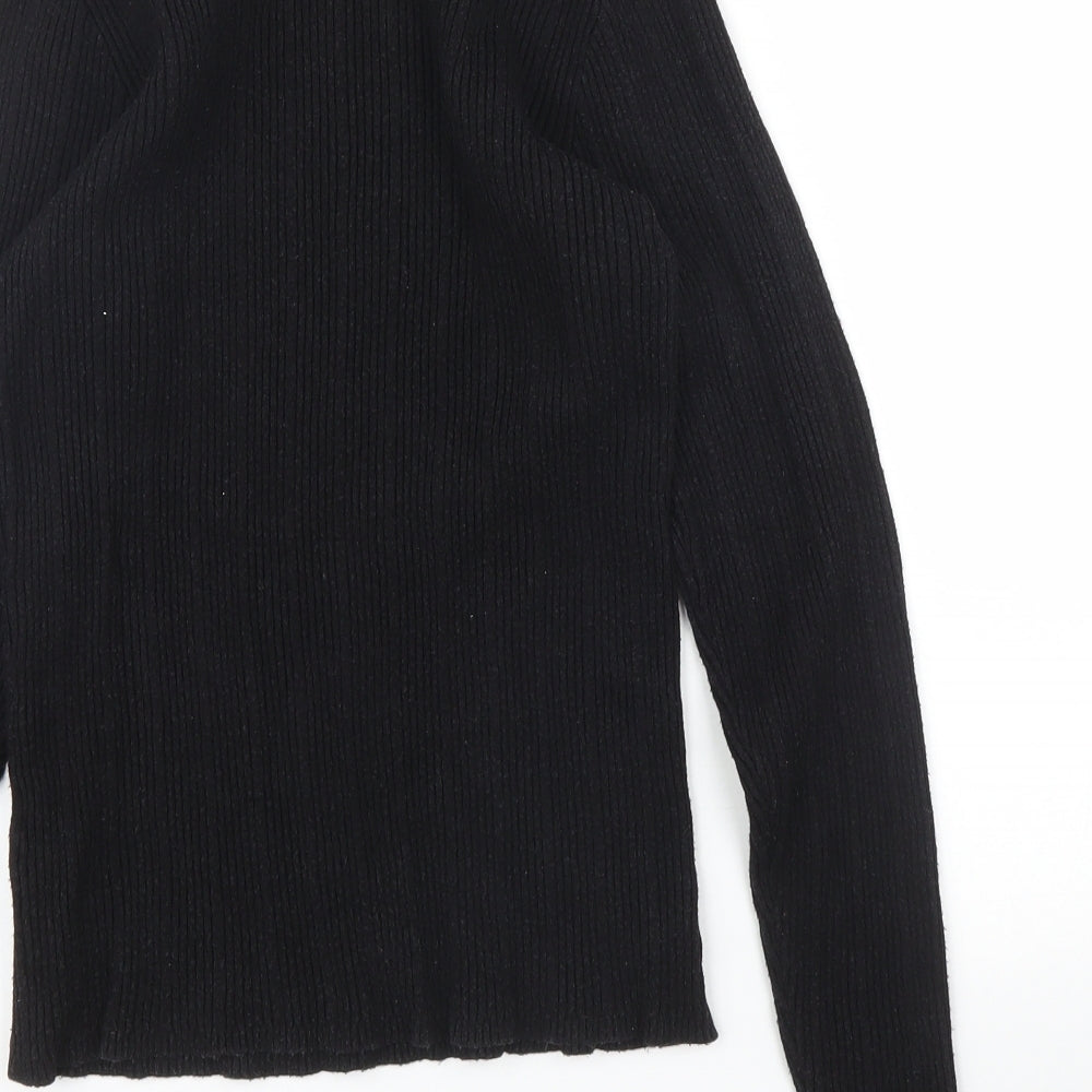 Primark Womens Black Pullover Jumper Size L