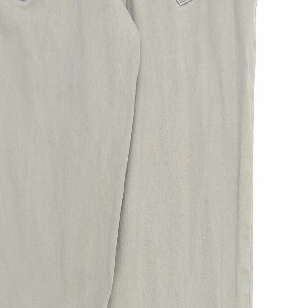 Yessica Womens Green Denim Skinny Jeans Size 10 L29 in