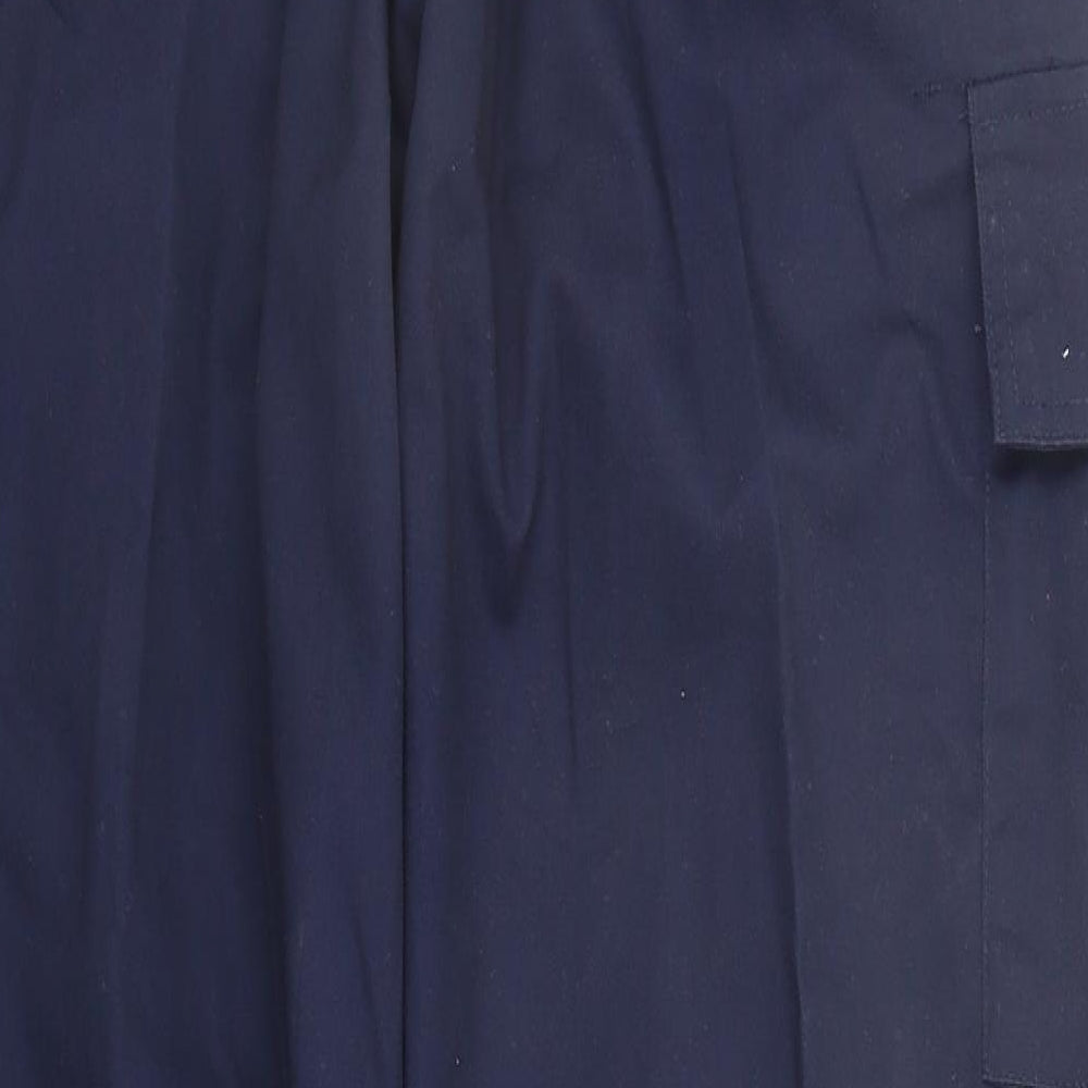 Womens UK Size 34 in Uneek Regular Fit Blue Trousers