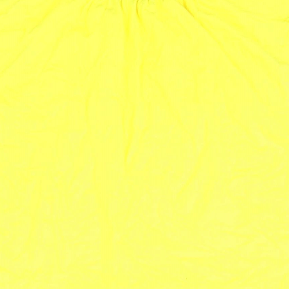 Atmosphere Womens Yellow Basic T-Shirt Size 12