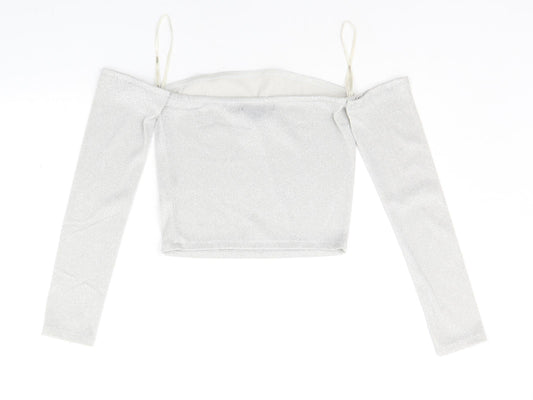 FOREVER 21 Womens Grey Pullover Jumper Size L