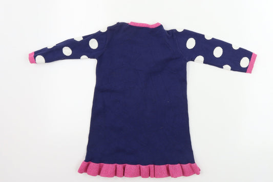 Matalan Girls Blue A-Line Size 18-24 Months