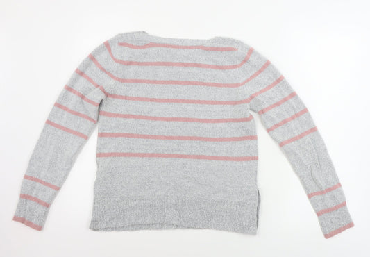 Womens UK Size M Oasis Grey Pullover Jumper