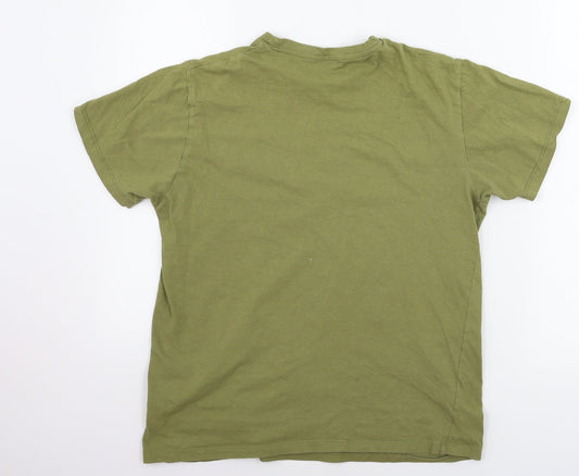 Primark  Mens Green    T-Shirt Size S