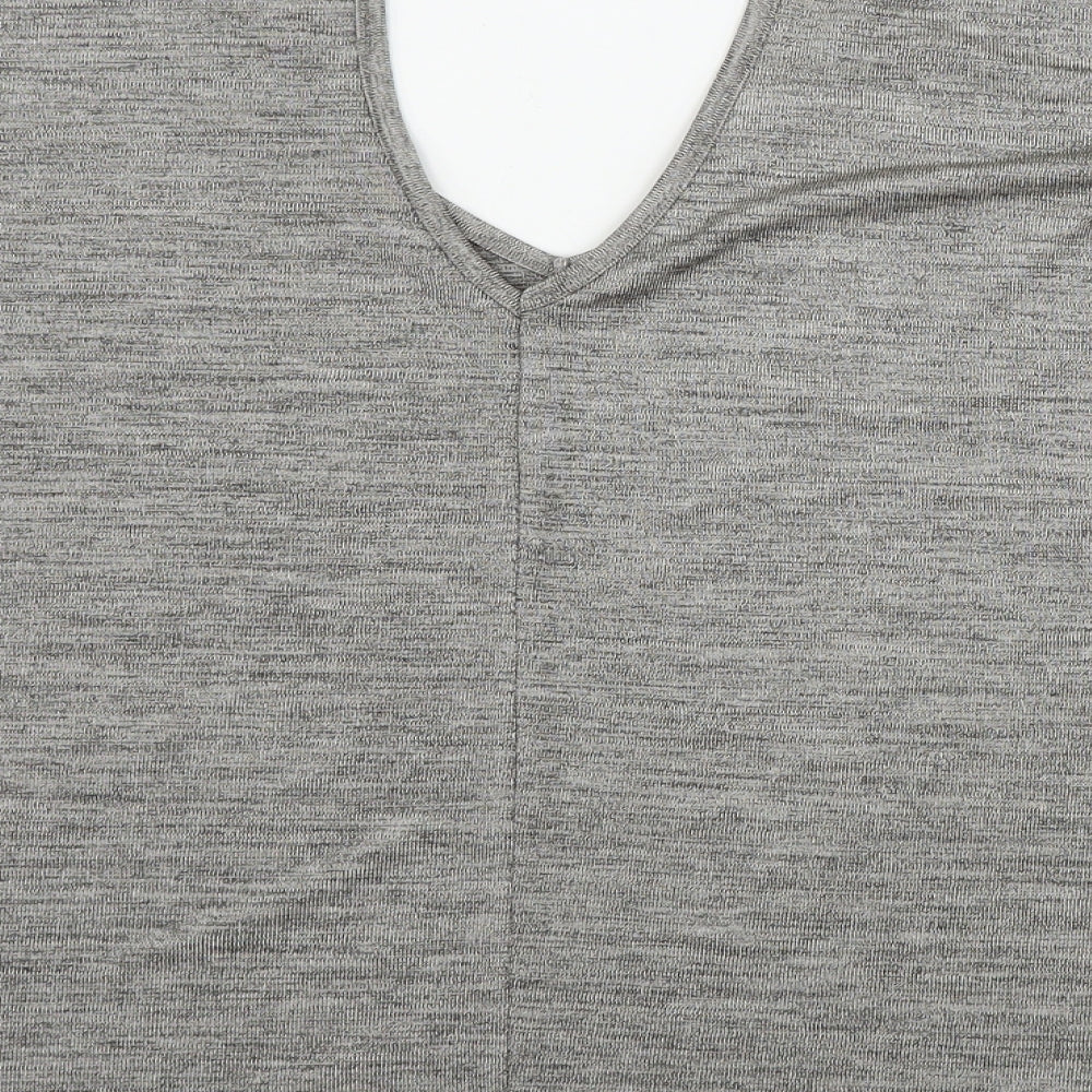 Womens UK Size 14 F&F Grey Basic Blouse