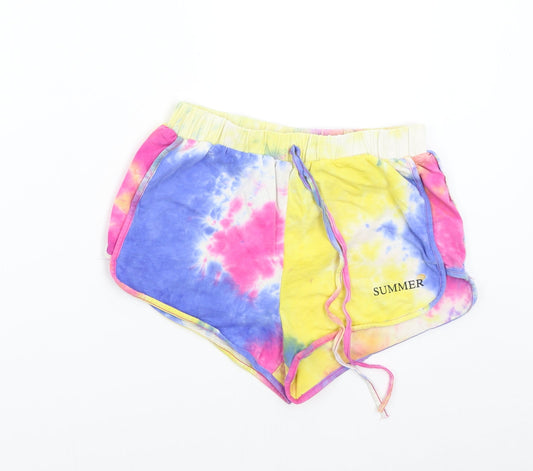 SheIn Womens Multicoloured Sailor Shorts Size S