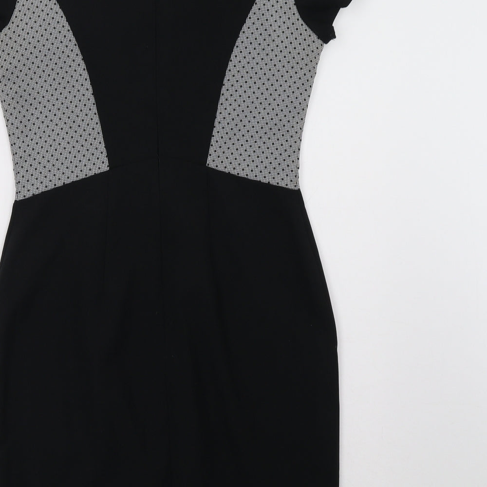 South Womens Black A-Line Size 10