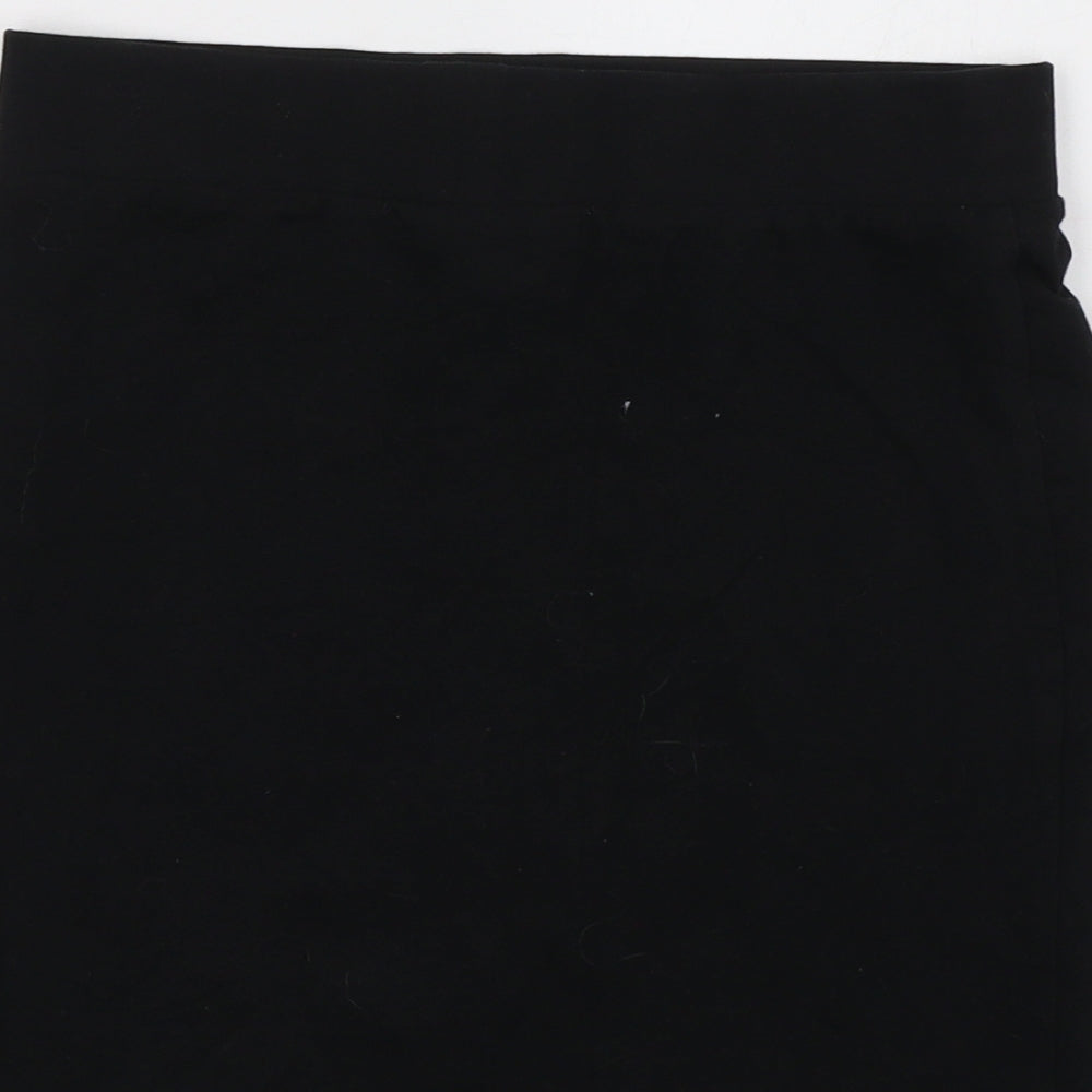 New Look Girls Black A-Line Skirt Size 13 Years