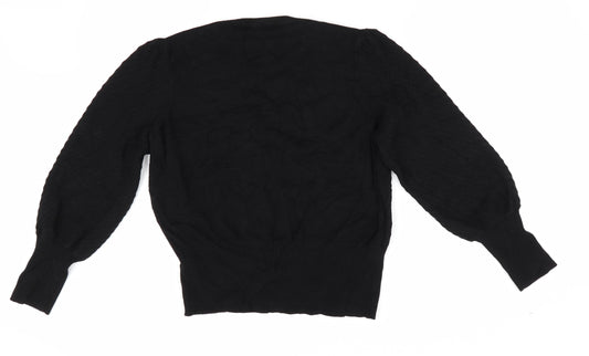 Womens UK Size 18 Marks and Spencer Black Pullover Jumper