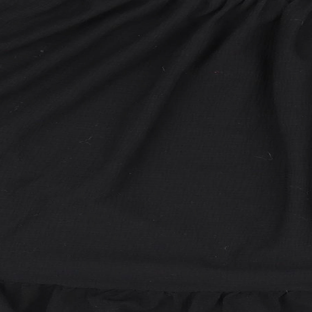 Womens UK Size 10 Atmosphere Black Basic Blouse