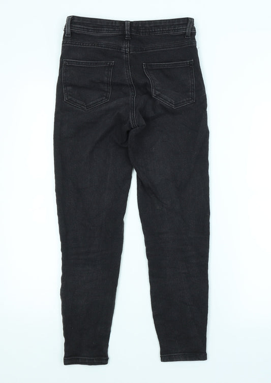 Primark Womens Grey Skinny Jeans Size 6 L26 in