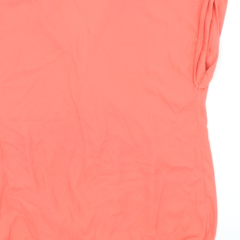 Atmosphere Womens Red Basic Blouse Size 8