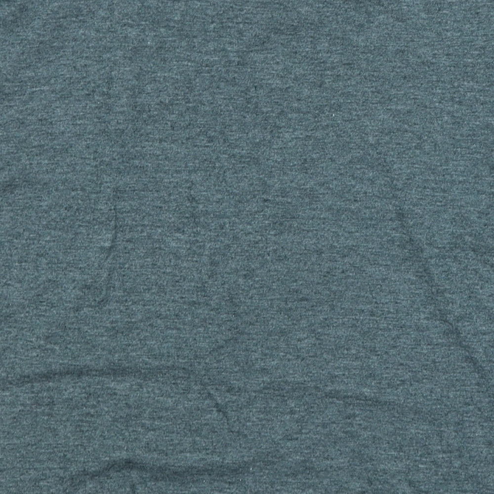 Womens UK Size S Miss Selfridge Grey Cropped T-Shirt