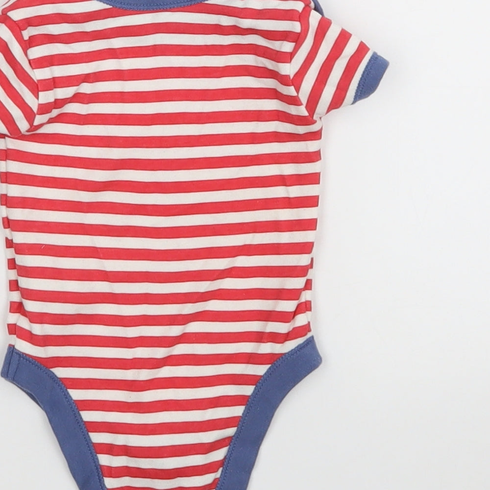 Matalan Baby Multicoloured Striped Leotard One-Piece Size 0-3 Months