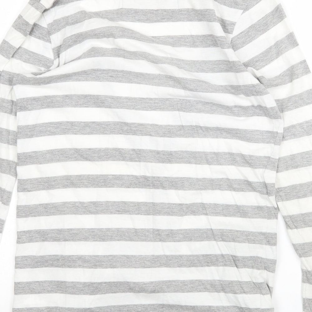 Denim Co Womens Multicoloured Striped Cardigan Jumper Size 8