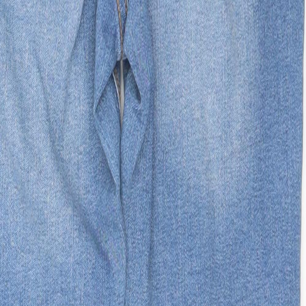 Denim & Co. Womens Blue Skinny Jeans Size 6 L28 in