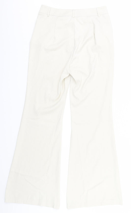 SheIn Womens Beige Trousers Size 12 L32 in