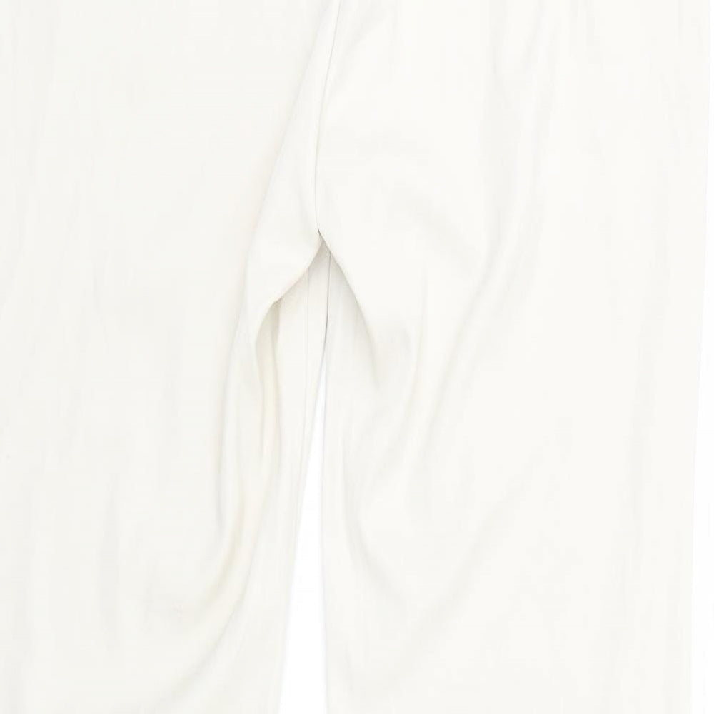 Womens UK Size 12 SheIn Regular Fit Beige Trousers
