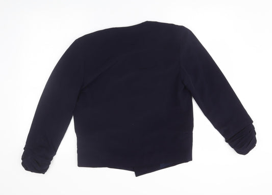 New Look Womens Blue Jacket Blazer Size 12