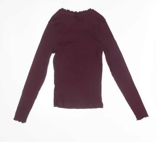 New Look Womens Red Pullover Jumper Size 6