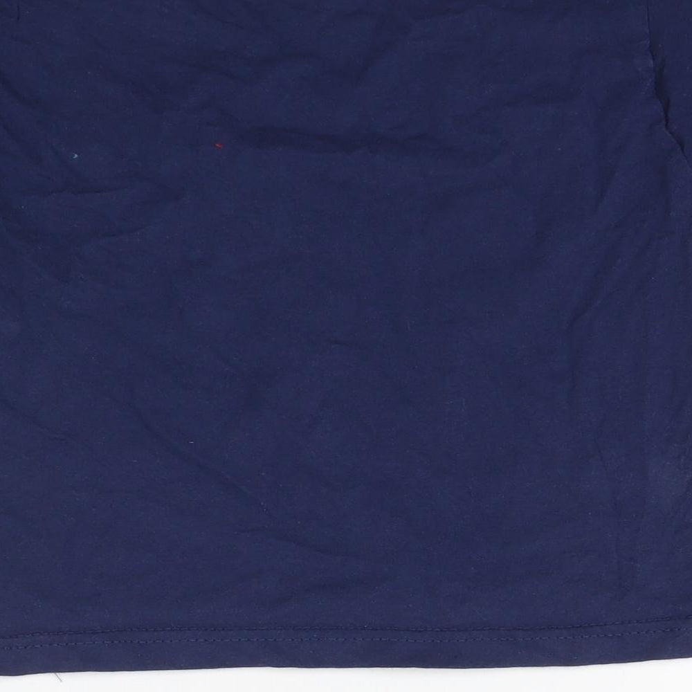 Fruit of the Loom Boys Blue Basic T-Shirt Size 3-4 Years