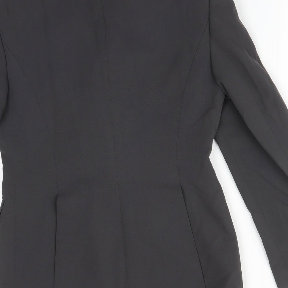 Jesire Womens Grey Jacket Suit Jacket Size 6