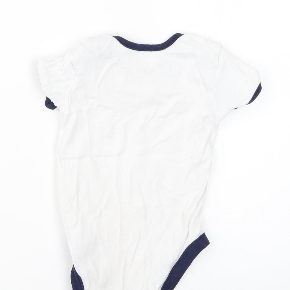 George Baby White Babygrow One-Piece Size 18-24 Months