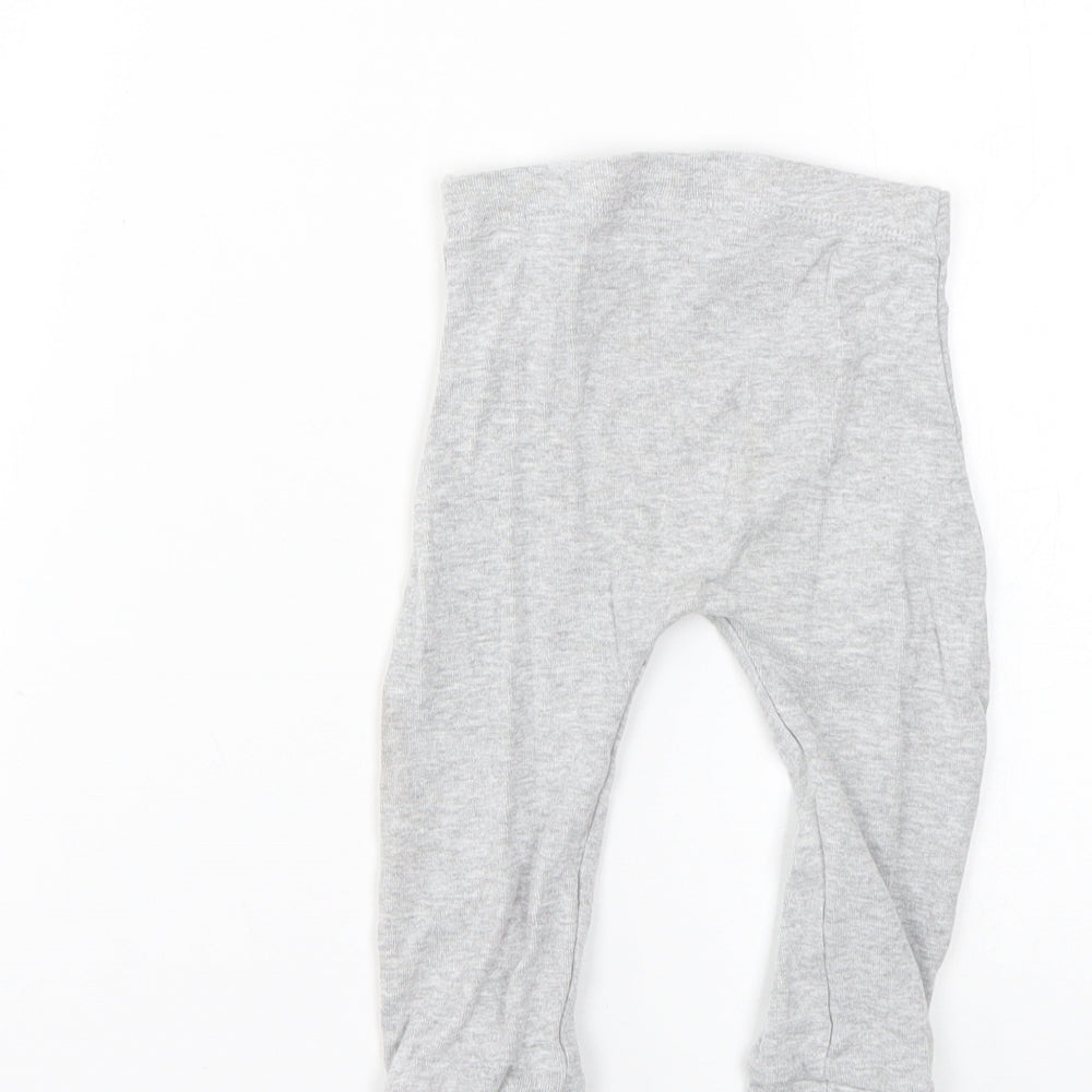 Matalan Baby Grey Jogger Trousers Size 9-12 Months