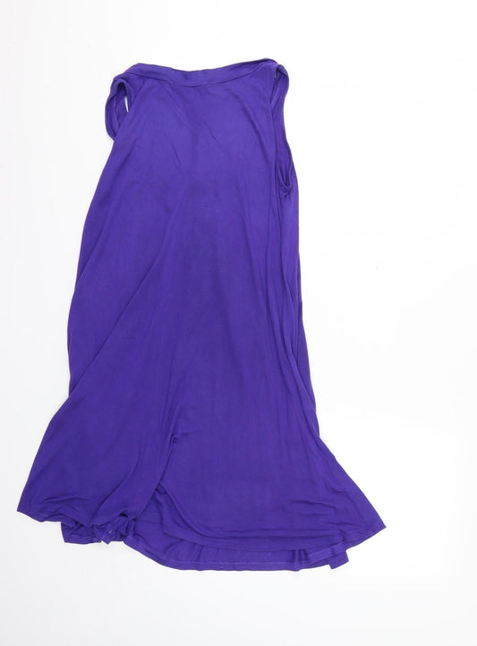 Marks and Spencer Womens Purple T-Shirt Dress Size 8
