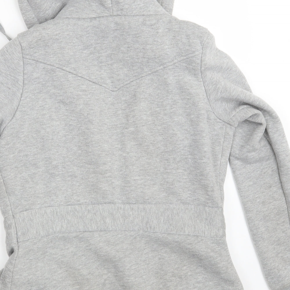 Rivers Womens Grey Cardigan Hoodie Size 10