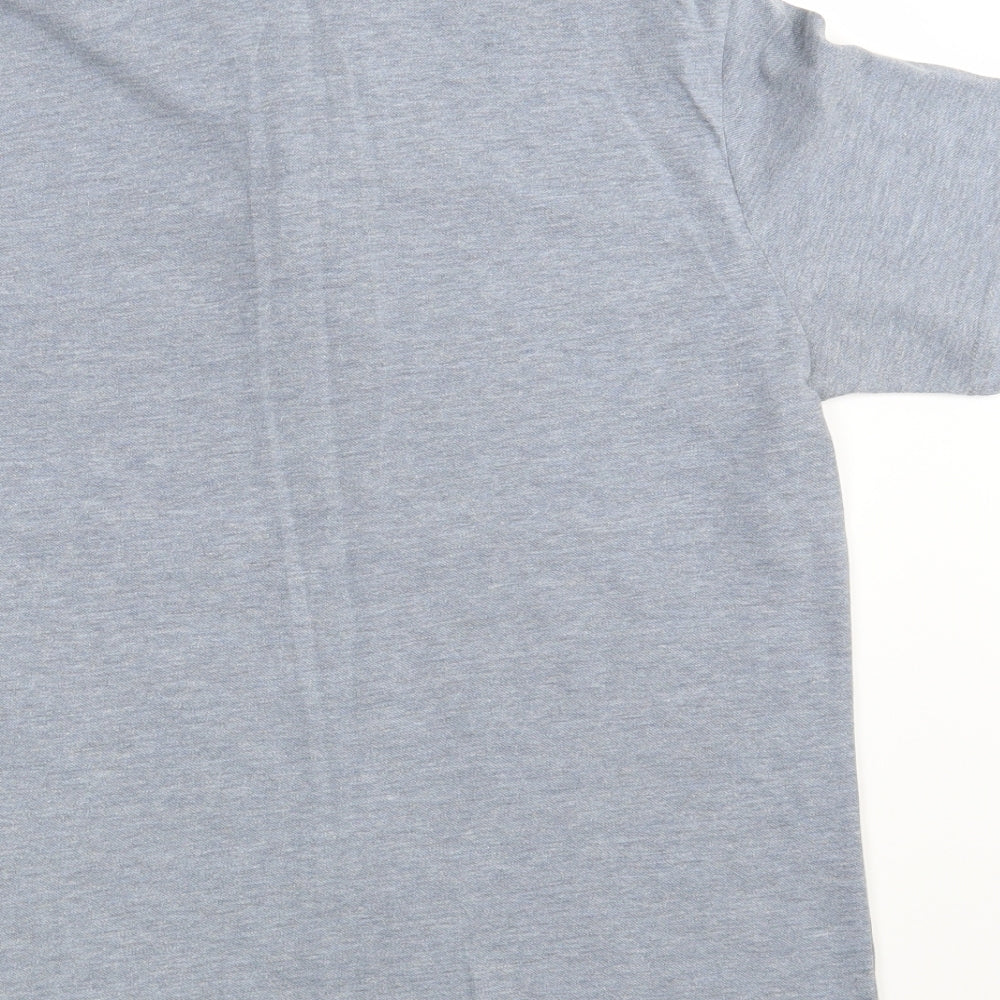 DECATHLON Mens Grey Polo Size M