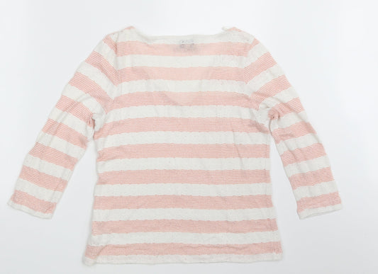 Womens UK Size 12 NEXT Pink Pullover Sweatshirt