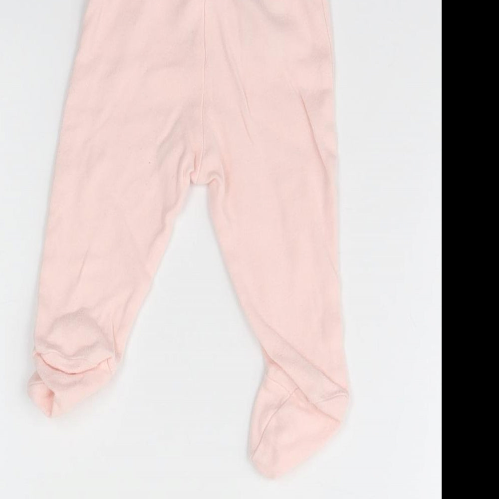 Gap Girls Pink Jogger Trousers Size 0-3 Months