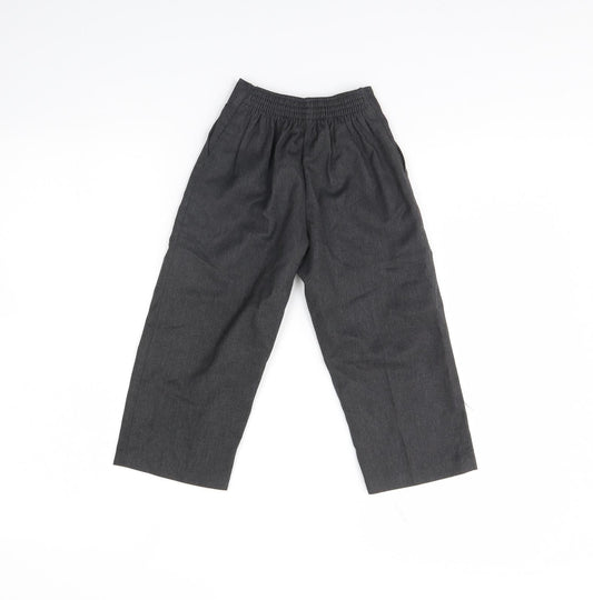 Innovation Boys Grey Dress Pants Trousers Size 4 Years