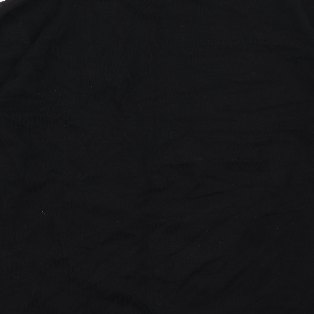 Klass Womens Black Knit Cardigan Jumper Size M