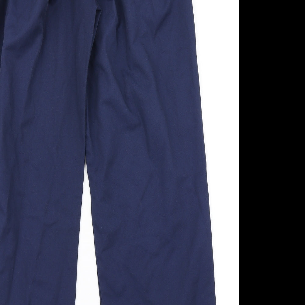 Womens UK Size 8 Simon Jersey Regular Fit Cargo Blue Trousers