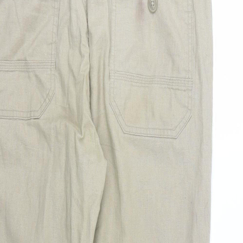 TU Womens Beige Trousers Size 36 L29 in