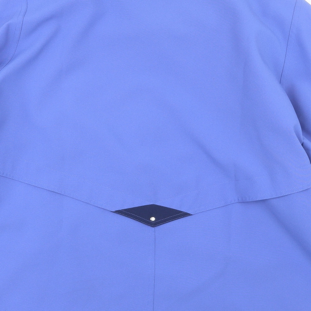 Womens UK Size 22 Finesse Blue Overcoat