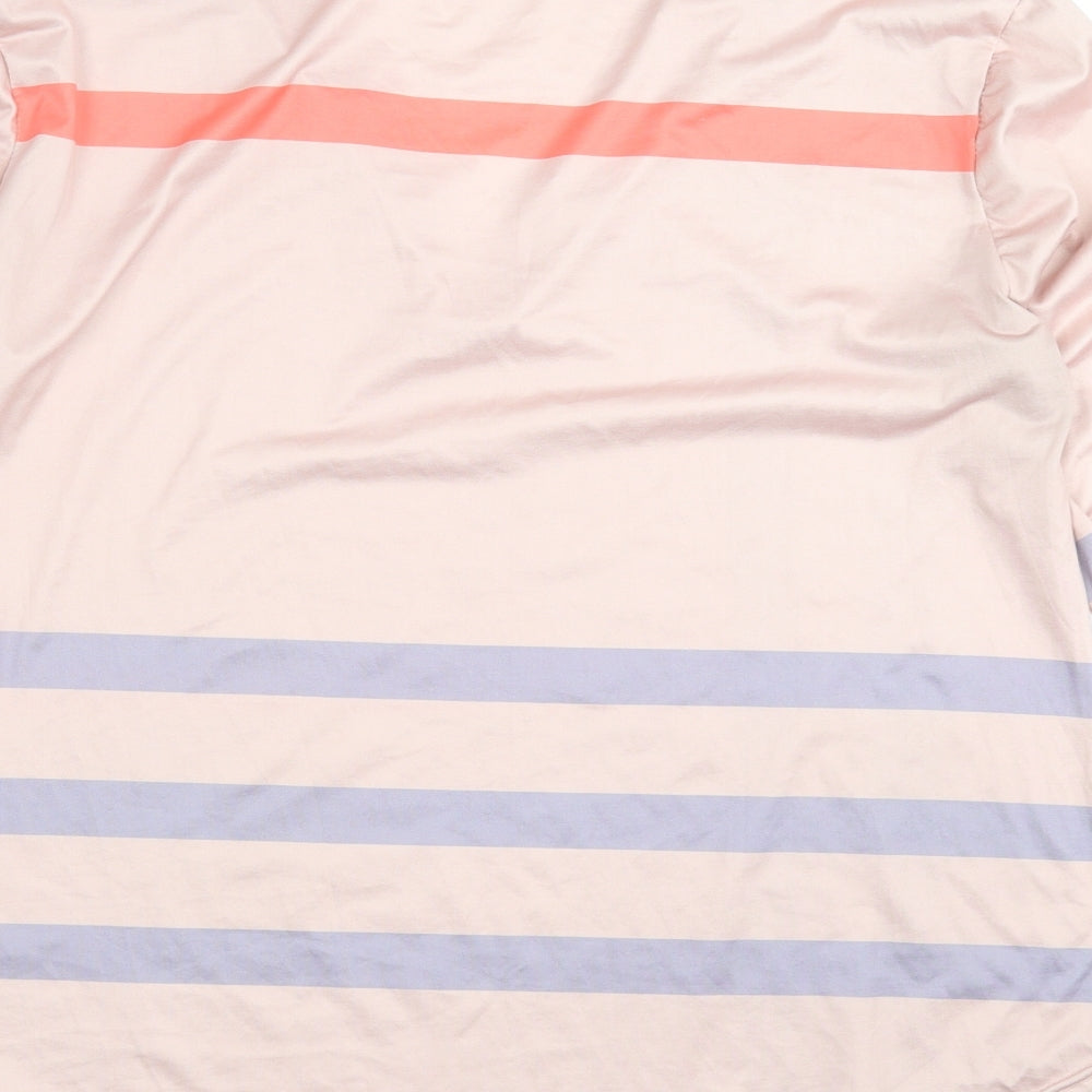 Womens UK Size 2XL Preworn Pink Basic T-Shirt