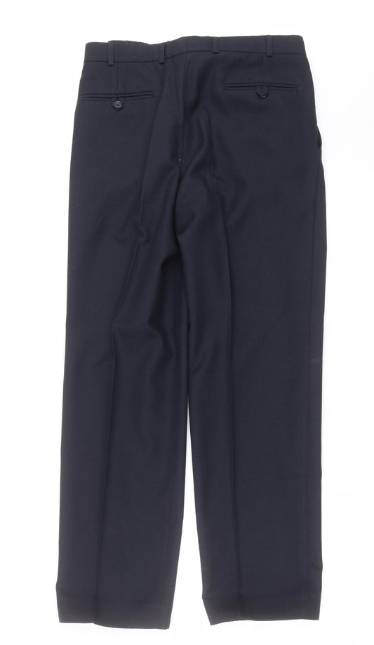 Preworn Mens Blue Trousers Size 34 in L31 in