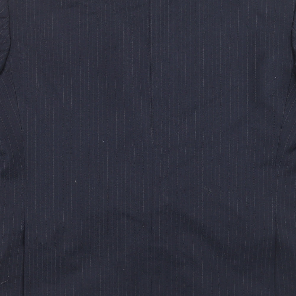 Mens UK Size 42 GREENWOODS Regular Blue Suit Jacket