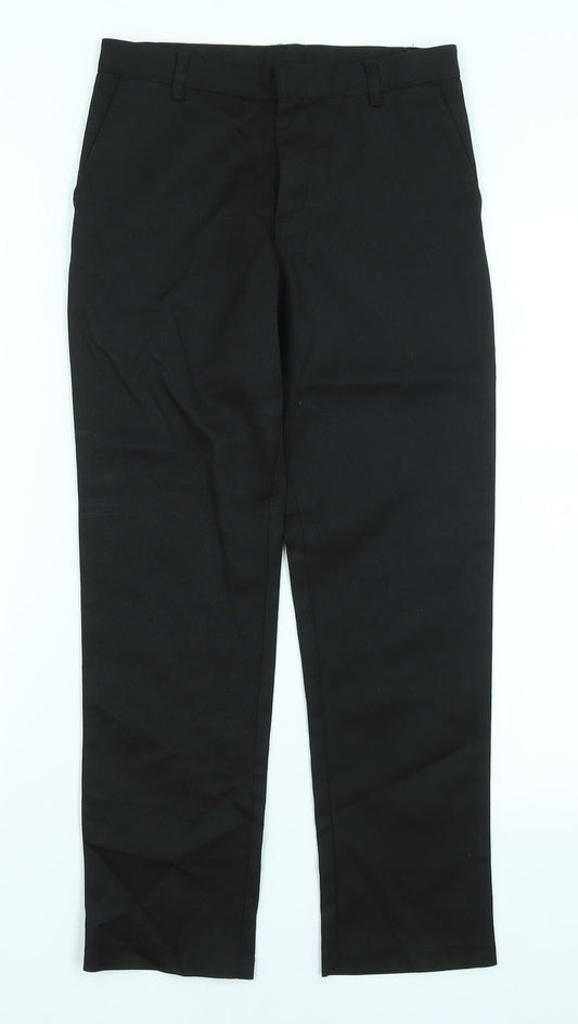 George Boys Black Dress Pants Trousers Size 9-10 Years
